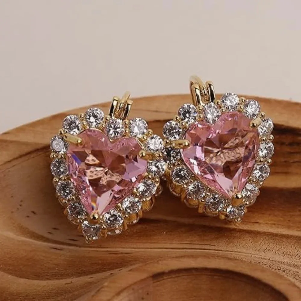 N/A heart rhinestone